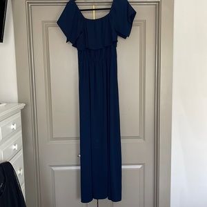 Off the Shoulder Maxi Dress